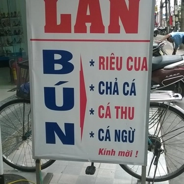 Tổng hợp- Quán Ăn Lan - Bún Chả Cá & Bún Cá Ngừ