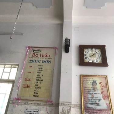 Thực đơn- Quán Ăn Bún Lòng Bà Hiền