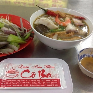 Món ăn- Quán Ăn Bún Mắm Cô Ba - Lê Quang Định