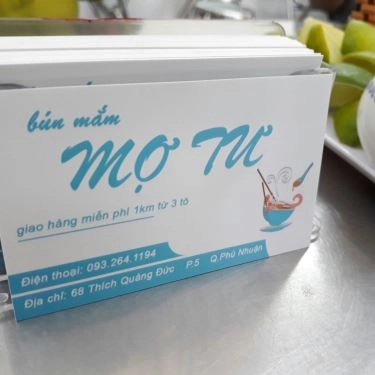 Tổng hợp- Quán Ăn Bún Mắm Mợ Tư