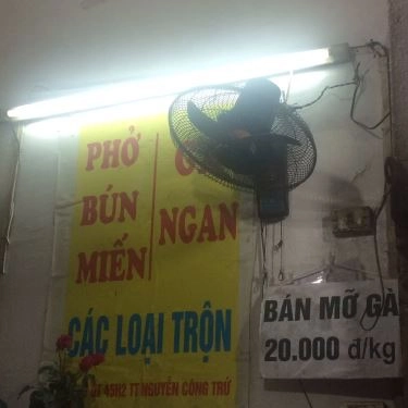 Thực đơn- Quán Ăn Bún, Miến Ngan - Nguyễn Công Trứ