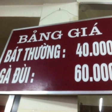 Thực đơn- Quán Ăn Bún Mọc Bảo Khánh - Nam Ngư