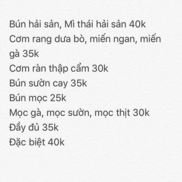Tổng hợp- Quán Ăn Bún Mọc Hà Thành - Nguyễn Sơn