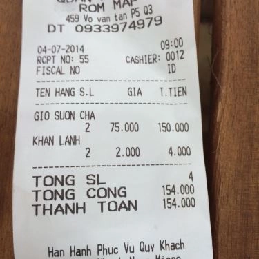 Tổng hợp- Quán Ăn Bún Mọc Ròm Mập - Võ Văn Tần