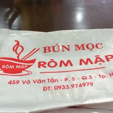 Tổng hợp- Quán Ăn Bún Mọc Ròm Mập - Võ Văn Tần