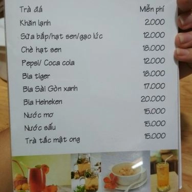 Thực đơn- Quán Ăn Bún Nhà Chẹt - Bún Chả & Bún Đậu Hà Nội