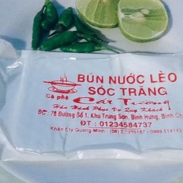 Tổng hợp- Quán Ăn Chị Ba Hiền - Bún Nước Lèo Sóc Trăng