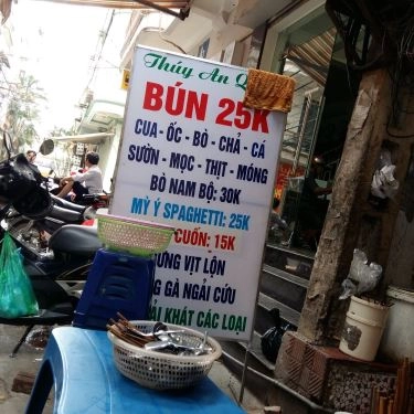 Thực đơn- Quán Ăn Bún Ốc & Bún Bung - Trần Quốc Hoàn