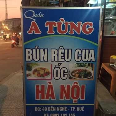 Thực đơn- Quán Ăn Bún Riêu A Tùng