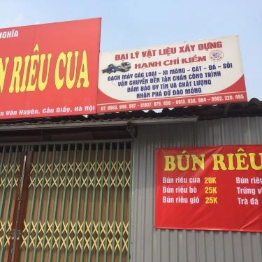 Tổng hợp- Quán Ăn Anh Nghĩa - Bún Riêu Cua