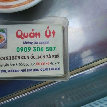 Tổng hợp- Quán Ăn Quán Út - Bún Riêu Cua Ốc
