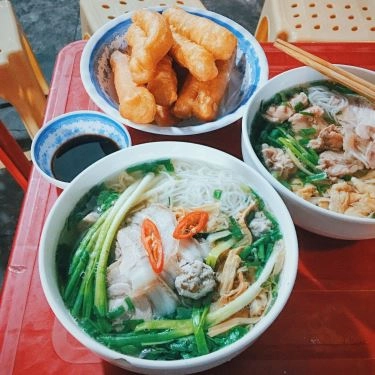 Món ăn- Quán Ăn Bún Sườn Mọc Thịt - Hàng Chiếu