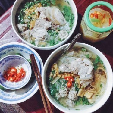 Món ăn- Quán Ăn Bún Sườn Mọc Thịt - Hàng Chiếu