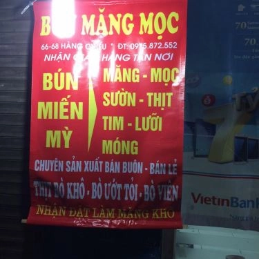 Tổng hợp- Quán Ăn Bún Sườn Mọc Thịt - Hàng Chiếu