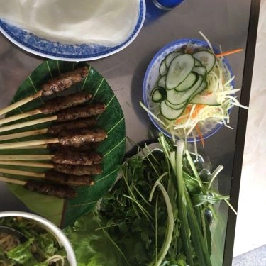 Món ăn- Quán Ăn Bún Thịt Nướng Bà Anh - Trần Cao Vân