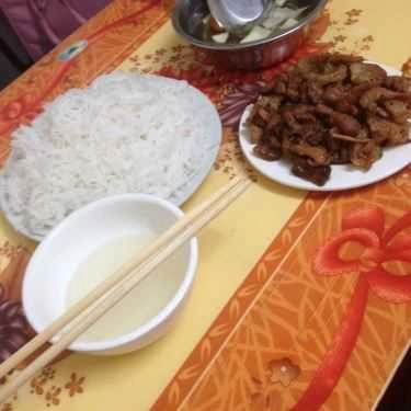 Món ăn- Bún Thịt Nướng Bạch Đằng