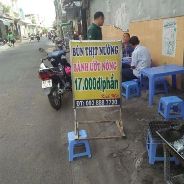 Thực đơn- Quán Ăn Bún Thịt Nướng & Bánh Ướt