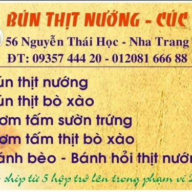 Tổng hợp- Quán Ăn Bún Thịt Nướng Cúc