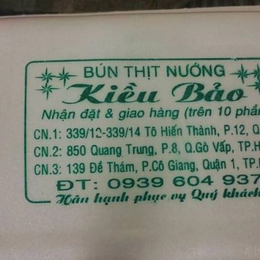 Tổng hợp- Quán Ăn Bún Thịt Nướng Kiều Bảo 3