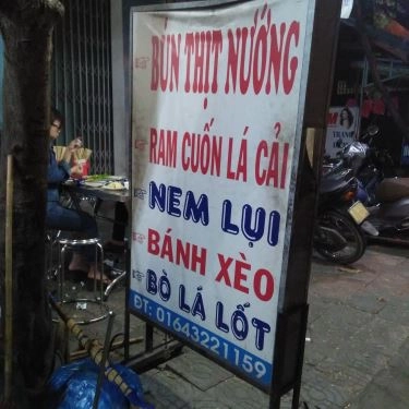 Thực đơn- Quán Ăn Kim Chi - Bún Thịt Nướng & Bò Lá Lốt