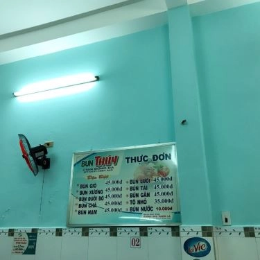 Thực đơn- Quán Ăn Bún Bò Bà Thủy