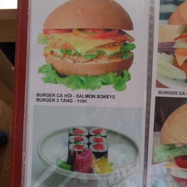 Thực đơn- Quán Ăn Burger Cá Hồi Đỏ Canada