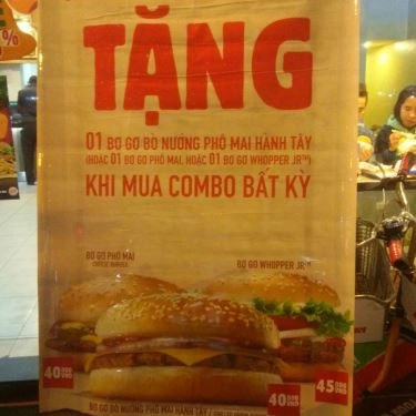 Tổng hợp- Nhà Hàng Burger King - Giảng Võ