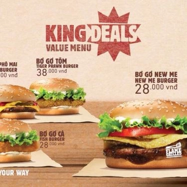 Tổng hợp- Nhà Hàng Burger King - Lê Thái Tổ