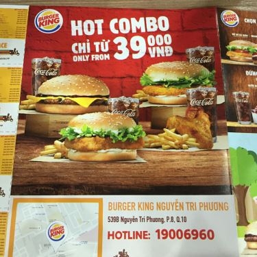 Tổng hợp- Nhà Hàng Burger King - Nguyễn Tri Phương