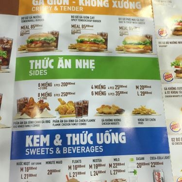 Tổng hợp- Nhà Hàng Burger King - Nguyễn Tri Phương