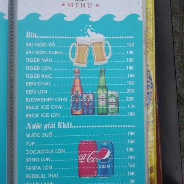 Thực đơn- Quán Ăn Cá Biển Nha Trang 2