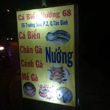 Thực đơn- Quán Ăn Cá Biển Nướng 68