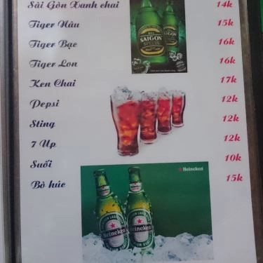 Thực đơn- Quán Ăn Cá Biển Nướng 68
