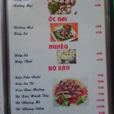 Thực đơn- Quán Ăn Cá Biển Nướng 68