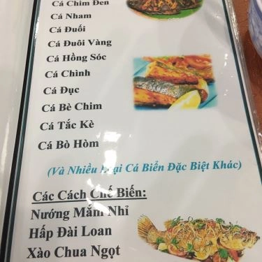 Thực đơn- Quán Ăn Hải Sản Phú Lộc