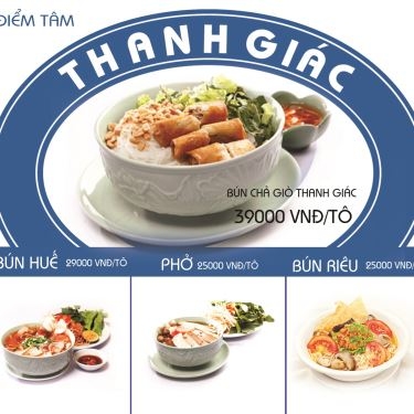 Thực đơn- Nhà Hàng Thanh Giác - Cơm Chay & Cafe