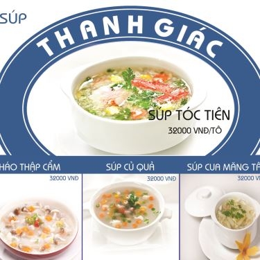 Thực đơn- Nhà Hàng Thanh Giác - Cơm Chay & Cafe