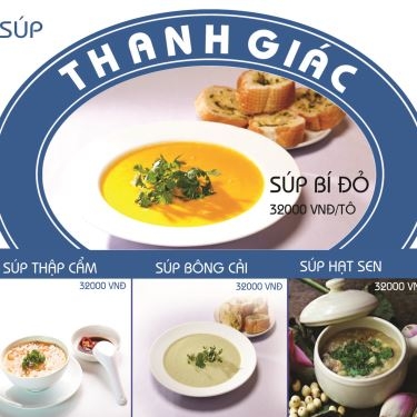 Thực đơn- Nhà Hàng Thanh Giác - Cơm Chay & Cafe