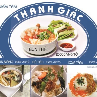 Thực đơn- Nhà Hàng Thanh Giác - Cơm Chay & Cafe