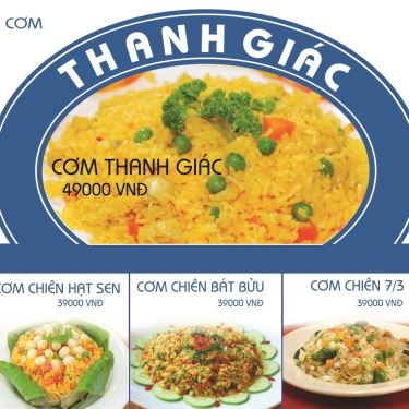 Thực đơn- Nhà Hàng Thanh Giác - Cơm Chay & Cafe