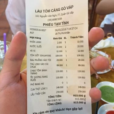 Tổng hợp- Quán Ăn Lẩu Tôm Càng Gò Vấp