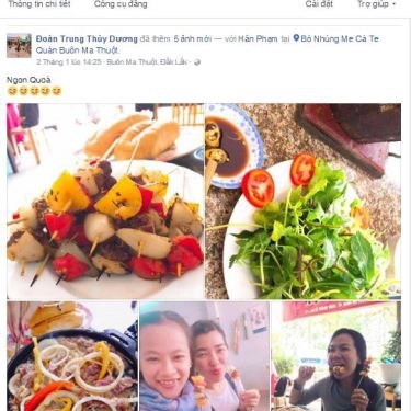 Tổng hợp- Quán Ăn Cà Te Quán - Bò Nhúng Me - Khu Ẩm Thực Food Square