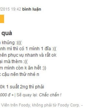 Tổng hợp- Quán Ăn Cà Te Quán - Bò Nhúng Me - Khu Ẩm Thực Food Square