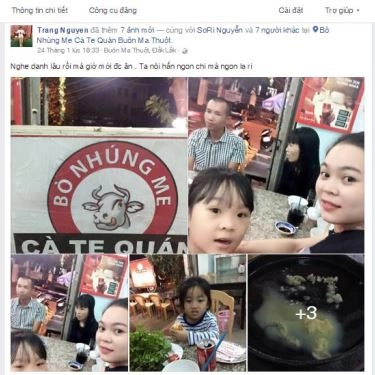 Tổng hợp- Quán Ăn Cà Te Quán - Bò Nhúng Me - Khu Ẩm Thực Food Square