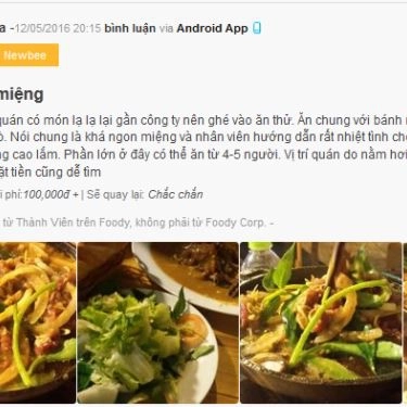 Tổng hợp- Quán Ăn Cà Te Quán - Bò Nhúng Me - Khu Ẩm Thực Food Square