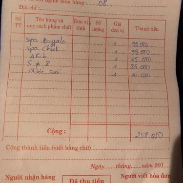 Thực đơn- Quán Ăn Callo Pizza