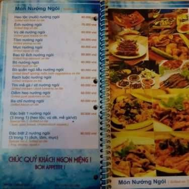 Thực đơn- Quán Ăn Càng Ghẹ Quán