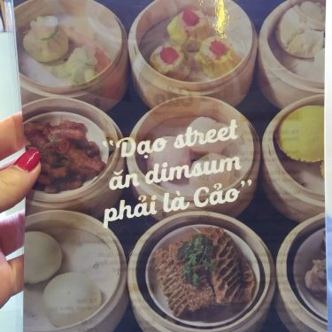 Thực đơn- Quán Ăn Cảo - Dimsum Đường Phố - Phố Huế