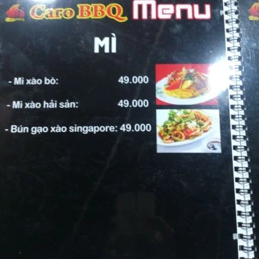 Tổng hợp- Quán Ăn Carô BBQ - Nguyễn Cửu Đàm