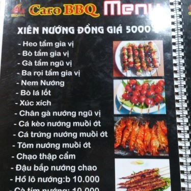 Tổng hợp- Quán Ăn Carô BBQ - Nguyễn Cửu Đàm